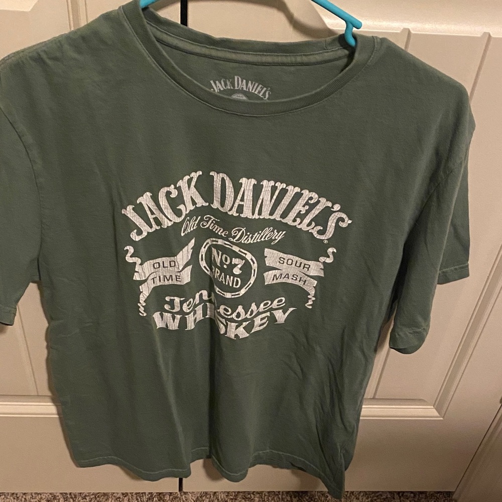 Lucky Brand Olive Graphic Tee